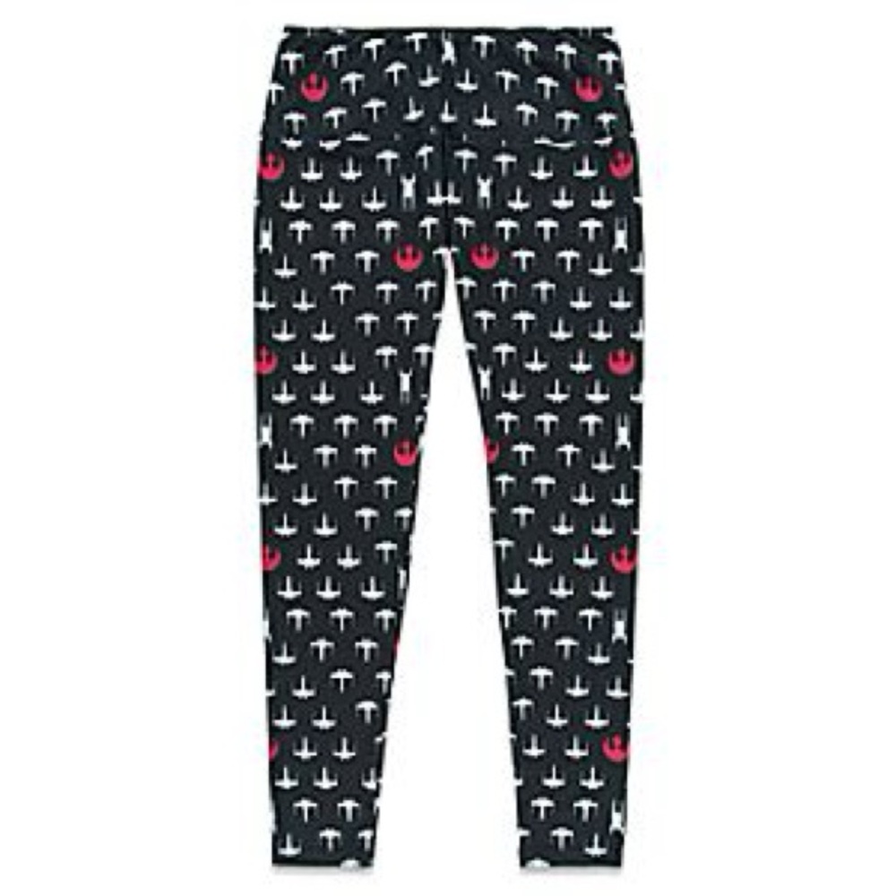 Star Wars Black and White X-Wing Fighter Leggings
